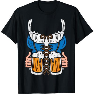 Drindl Costume German Bavarian Oktoberfest Festival Women T-Shirt