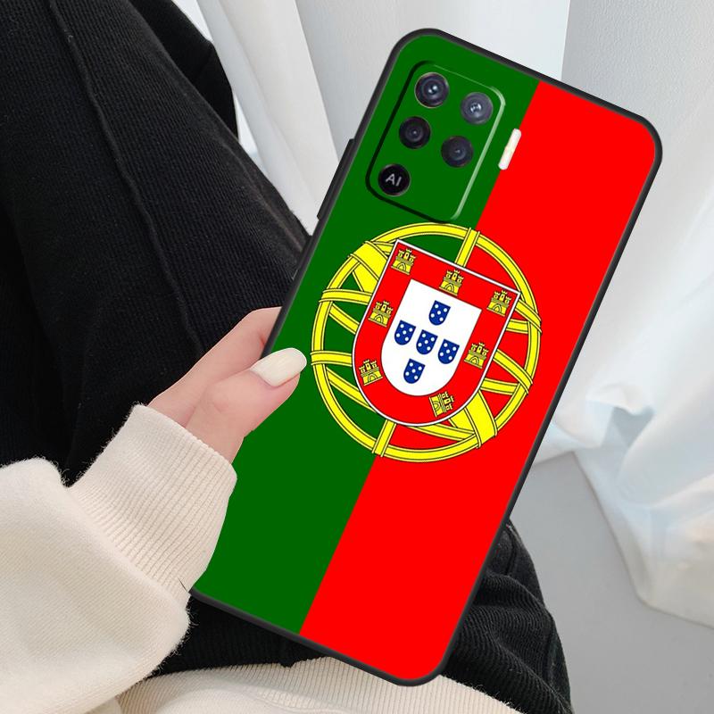 

Portugal Flag Case For Oppo A18 A38 A58 A78 A98 A80 A60 A40 A96 A76 A16 A94 A74 A54 A15 A17 A57 A77 A5 Pro OPPO A78 4G