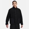 Nike Men's Winter Stand-Collar Jacket Fleece-Lined for Warmth Plush Casual Sportswear
