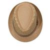 Jazz Hat Hollow Design Breathable Summer Sun Protection Hat with Ribbon Decor Wide Brim Straw Hat Outdoor Cycling Versatile Headwear