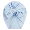Toddler Kids Baby Boys Girls Solid Bow Knotted Hat  Headwear Accessories