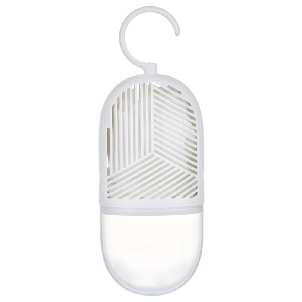 Clothing Dehumidifier Box Reusable Hanging Dehumidifier Packs Moisture-proof with Water Collector&Hook for Home Bedroom Kitchen