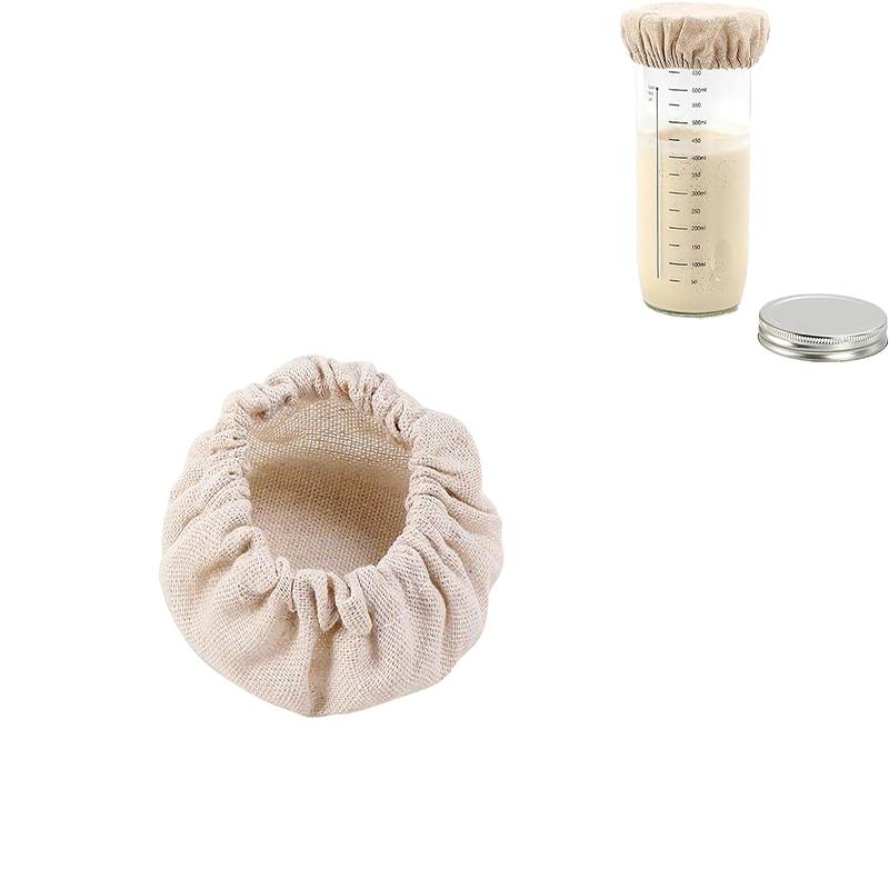 Sealed Glass Jar Tank Cloth Cover Fermentation Culture Dish Baking Bread Cap Cloth Supplies
