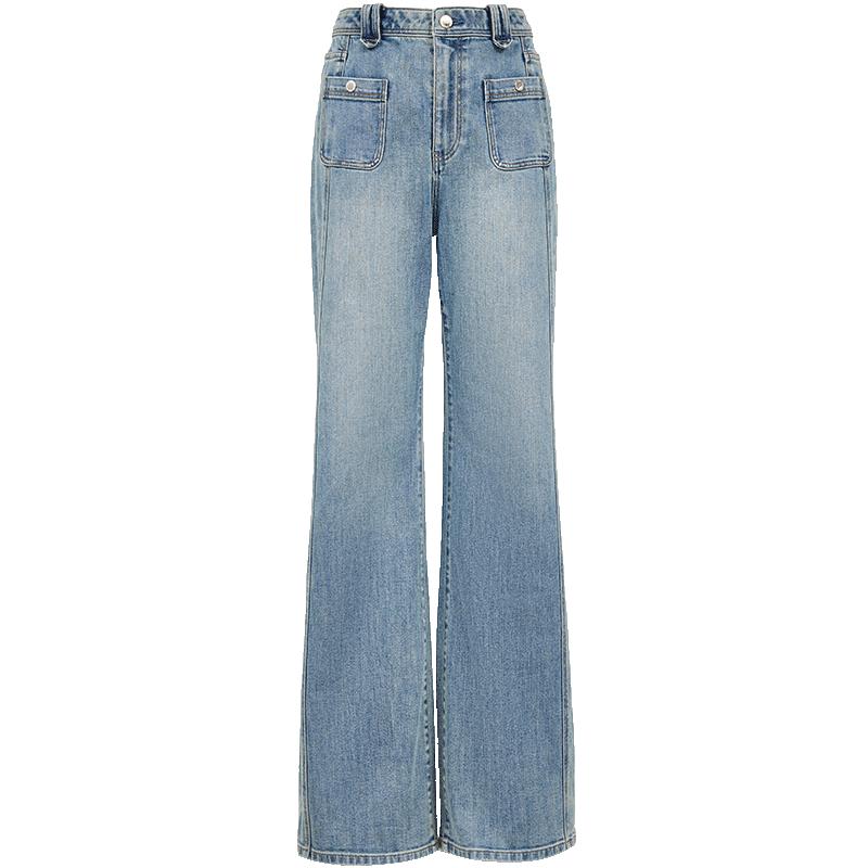 Only Women's 2025 Spring High-Waisted Flare Jeans