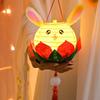 DIY Material Package Lotus Flower Lanterns Glowing Rabbit Lotus Lantern  Hanfu Props