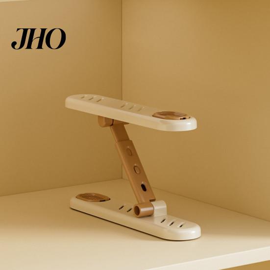 Shoe Stacker Organizer Adjustable 3-Level Holder with Aroma Box Space Saving Storage Solution Shoes Stacking Rack for Cabinet Organization Height