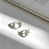 Factory  S925 Sterling Silver 6mm Small Stackable Earring for Women Daily Wear Cartilage Hoop Earring Piercing Jewelry
