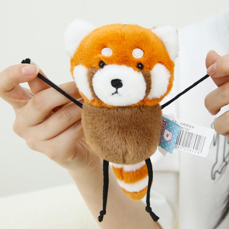 Adorable 19cm Panda Plush Pendant Soft Toy Cute Animal Doll For Kids Birthday Gifts