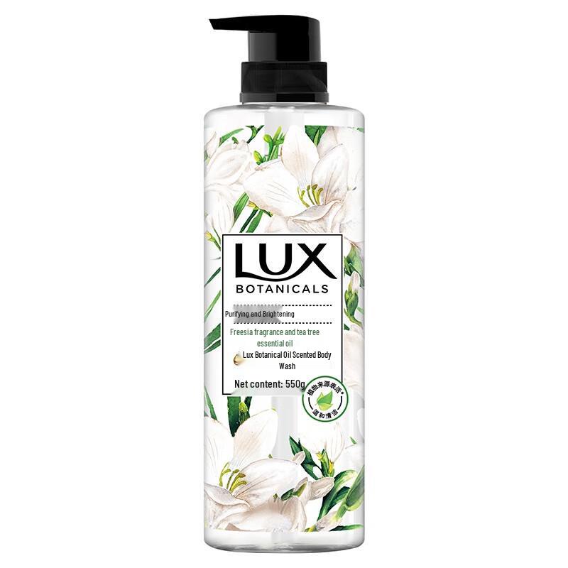 Lux Freesia & Tea Tree Essential Oil Purifying Body Wash 550g