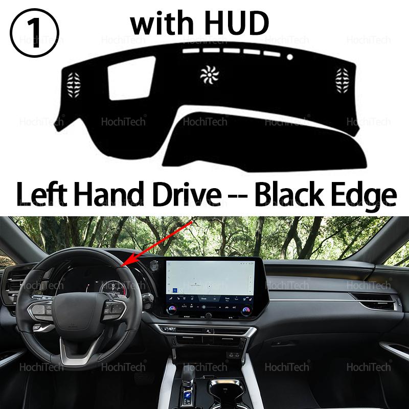 

Накладка на панель приборов для Lexus RX 350 500h RX350 RX500h ALA10 ALH10 2023 2024 Автомобильный коврик на приборную панель Анти-УФ коврик Защита от солнца Коврик на панель