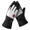 Outdoor Sports Protective Cycling Gloves Cold Proof Men and Women Same Style Plus Velvet Thickened Waterproof Thickened Waterproof Gloves