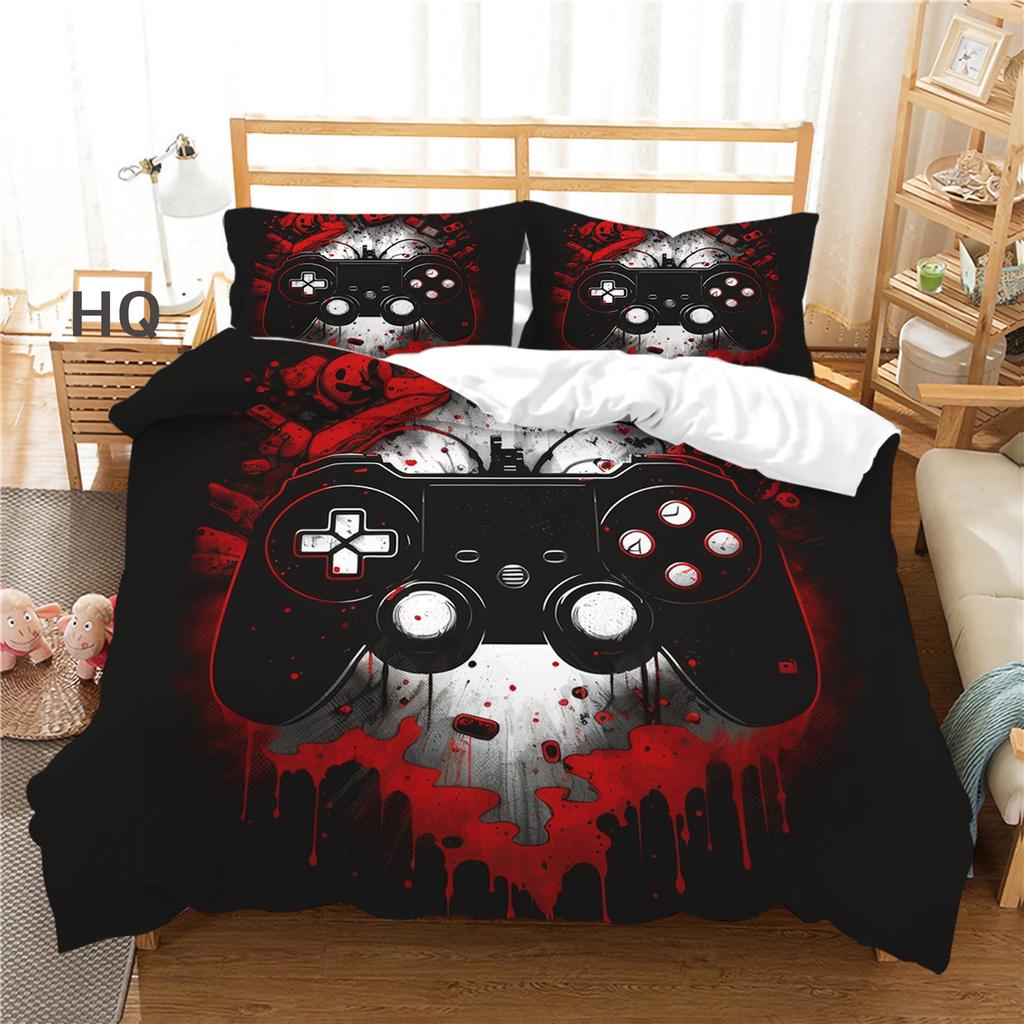 Heimtextil-Set Polyester Zwei Drei Teile Set Bettbezug Kissenbezug Spielmaschine Serie