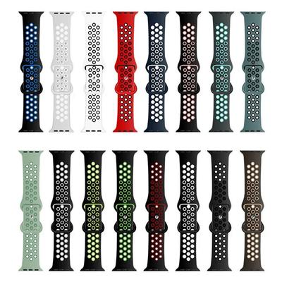 Sport Strap For Apple Watch Band Ultra1/2/3 49mm 44mm 45mm 46mm 40mm/41mm Silicone Pride Bracelet Correa iWatch Series 11 10 9 8 7 6 4 5 3 9 SE