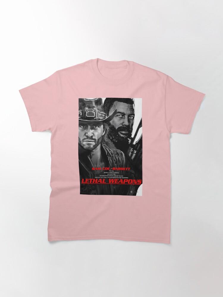 Lethal Weapon Lethal Weapon Riggs Murtaugh Movie Poster Design Classic T-Shirt