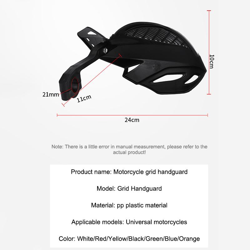 Universal Motorcycle Handguard Hand Guard Protector Shield Windproof Protective Gear For Kawasaki Suzuki Yamaha Handlebar