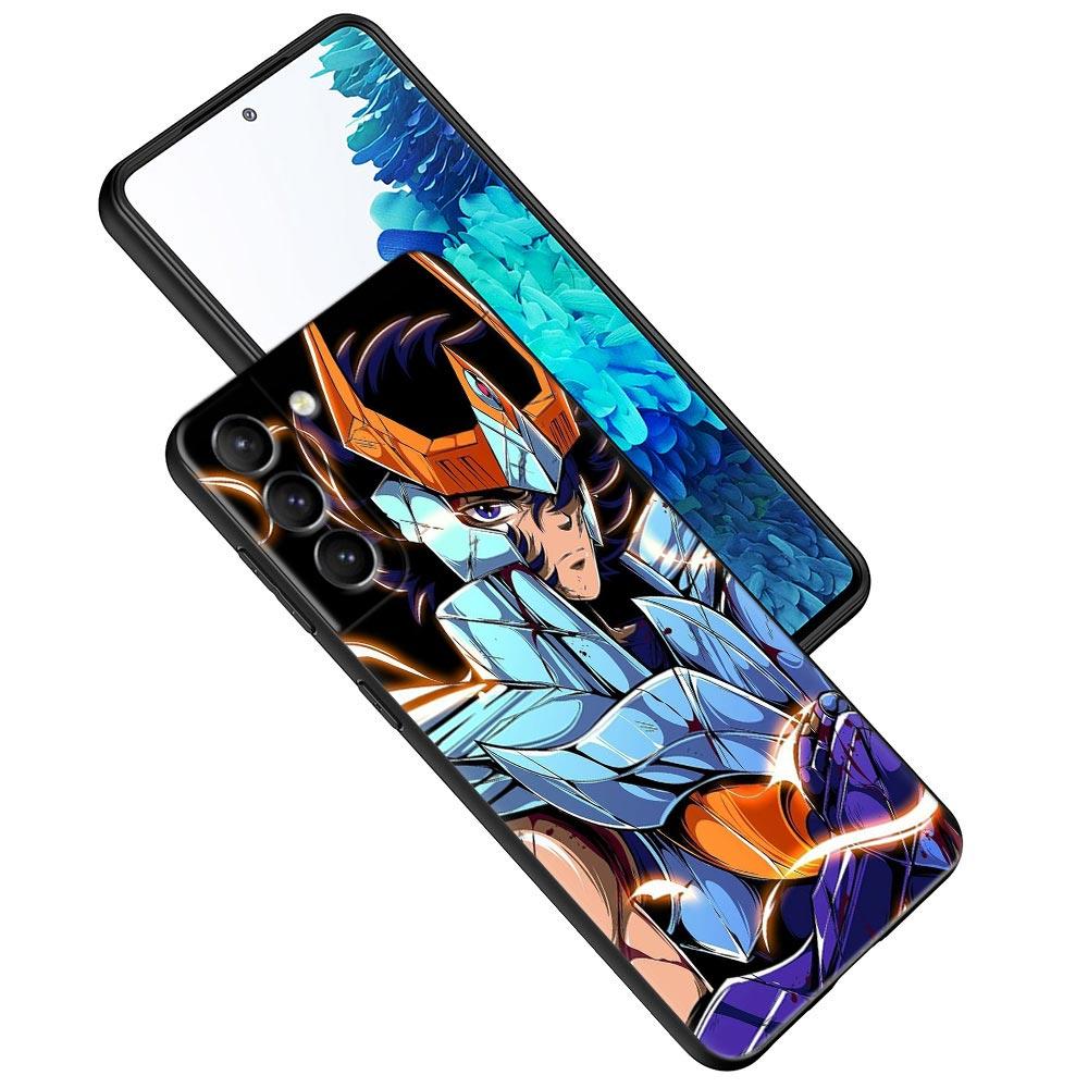 Anime Saint Seiya Phone Case For Samsung Galaxy S24 S23 Ultra 5G S20 S21 FE S25 S24FE S26 Plus Cases Soft Cover Pegasus Seiyas