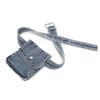 Denim Tasche Damen Umhängetasche Bauchtasche Pendler Crossbody Tasche