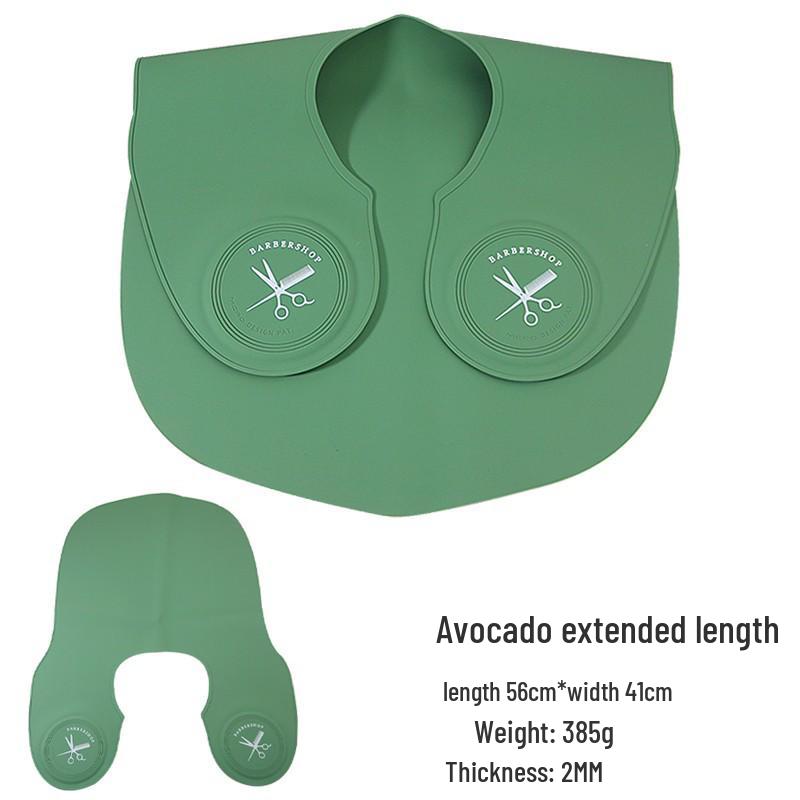 Silikonowy płaszcz do strzyżenia z naramiennikiem i łapaczem włosów zapobiegającym przyklejaniu do salonu fryzjerskiego