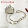 Pu Mini Shell Shaped Shoulder Bag With Chain Strap For Daily Use