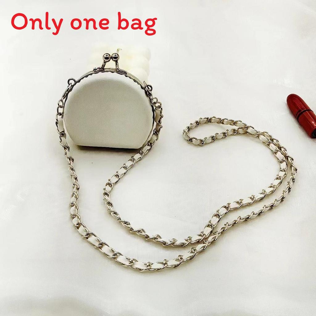 Pu Mini Shell Shaped Shoulder Bag With Chain Strap For Daily Use