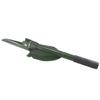 MNFT New Portable Folding Fishing Spade Outdoor Survival Camping Hiking Multifunctional Shovel Survival Kit forklift Green Color