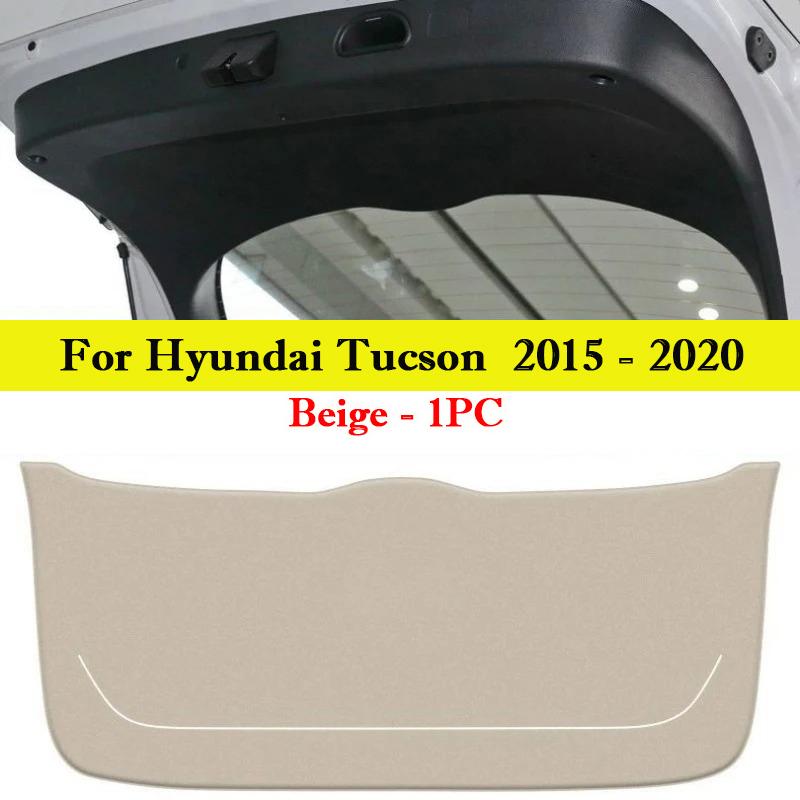 For Hyundai Tucson L Custo Car Trunk Door Anti Kick Pad Tailgate Protection Mat Cushion Cargo Liner Interior Decor Accessories