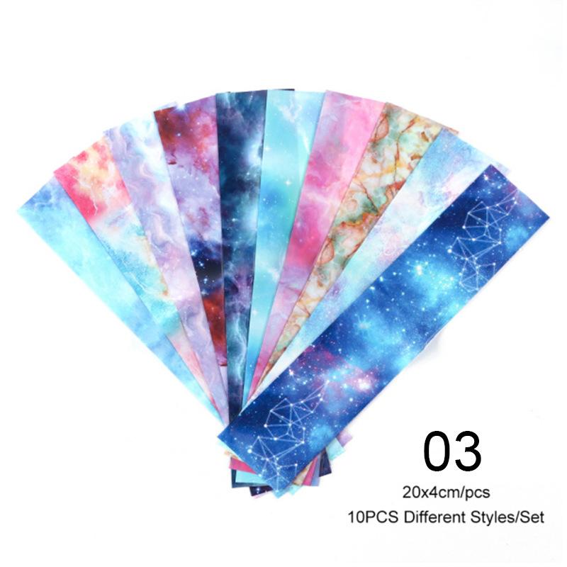 Nail Sticker Marble Pattern Nail Foil Nail Art Transfer Decals Slider Nail Water Decal Design Accessories Manicures Decorations