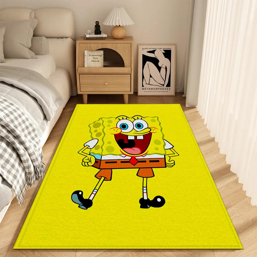 Dekorations Teppich Matte Schlafzimmer Teppich Zimmer Teppich S-Spongebob Fußabtreter Badezimmer Matten Teppiche Auswahl Teppiche Zuhause Fuß Eingangstür Küche