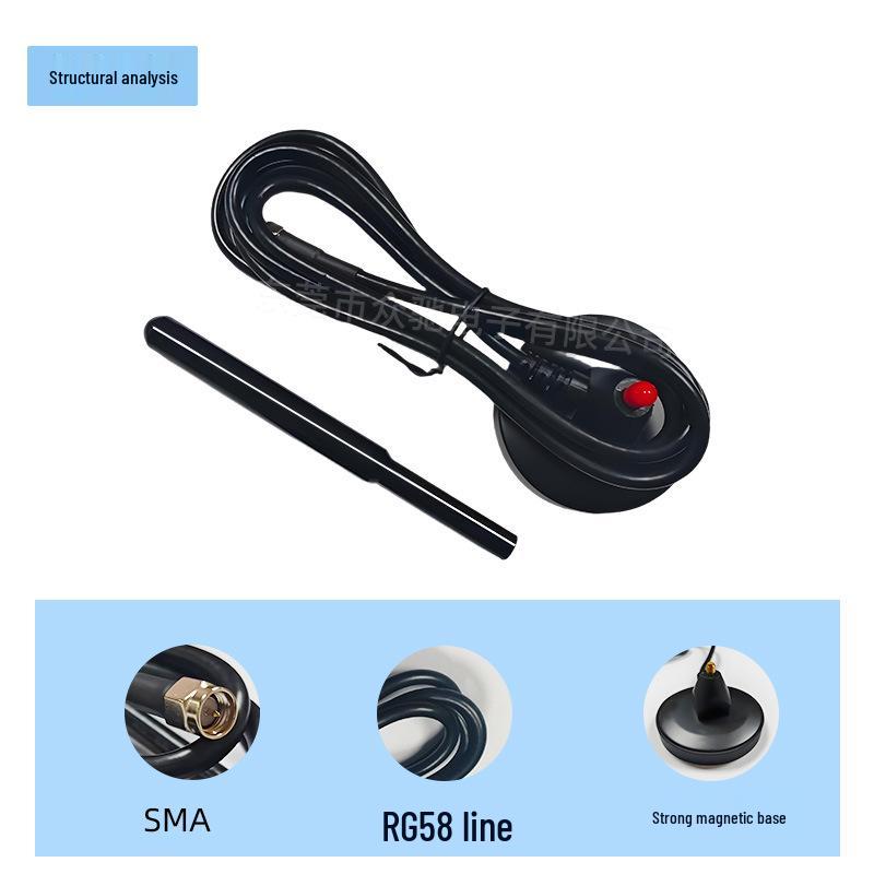 4G High Gain Omni Antenna with SMA Connector for Car & Home Data Transmission