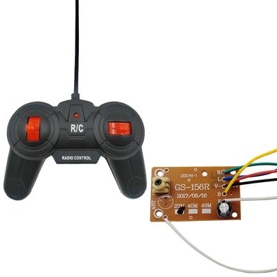 1 Set Car Accessories 27Mhz Circuit 4Ch Rc Remote Control Pcb Transmitter And Receiver Board With Antenna Radio System