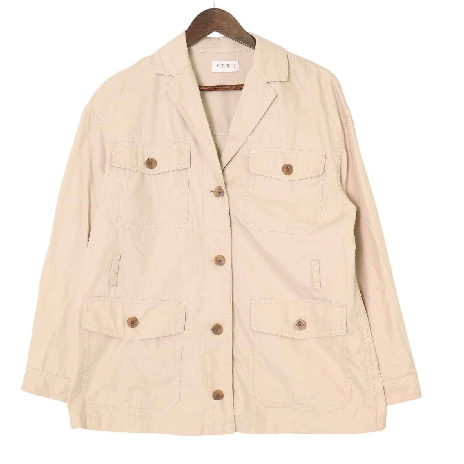 PLST Spring Summer Safari Work Jacket Sz.L Ladies