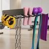 Steel Baseball Bat Rack For Indoor Fitness And Storage Organizer With Heavy Duty Design