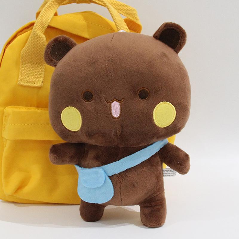 Factory  20cm Soft Cotton Bubu and Dudu Plush Keychain Stuffed Toys Cartoon Style Christmas Gifts for Kids