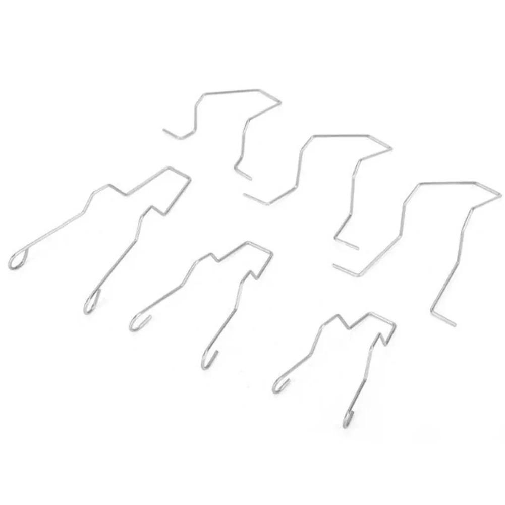 6/9/12pcs H1 H3 H4 H7 Assorted Headlight Bulb Retaining Clip Holder Set Stainless Steel Bulb Spring Clips