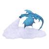 3D Print Dragon Lamp Creative Fire Breathing Decorative Dragon Night Light Tabletop Ornament for Home Bedroom Decor Blue