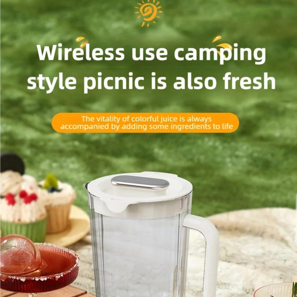 HOMZY New Home Blender 10 Blades 3000mAH Multifunctional Juicer Ice Crusher Juice Extractor High Juice Rate Kitchen Tools