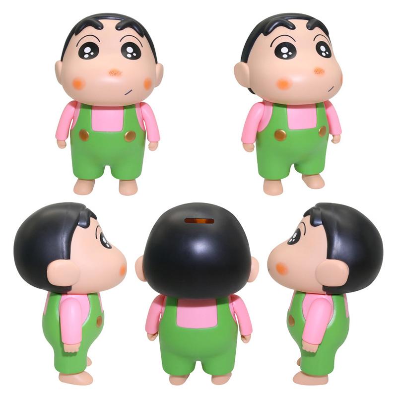 Crayon Shin-Chan Piggy Bank Cute Shin-Chan Ornaments Piggy Bank Action Figure Doll Model Popular Gifts  Essentials