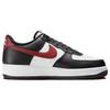 New Nike Air Force 1 Low '07 Black White Dark Team Red FZ4615-001