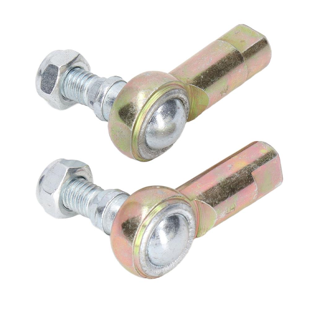 2pcs 8mm Tie Rod End Steel Alloy Universal Ball Joint for 110cc Quad Dirt Bike ATV Go Kart