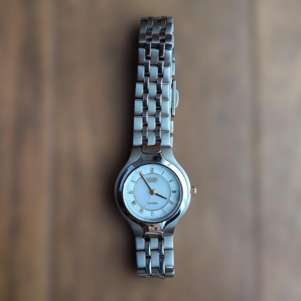 Used Beautiful condition, CITIZEN EXCEED ladies watch, Eco-Drive, no battery replacement needed