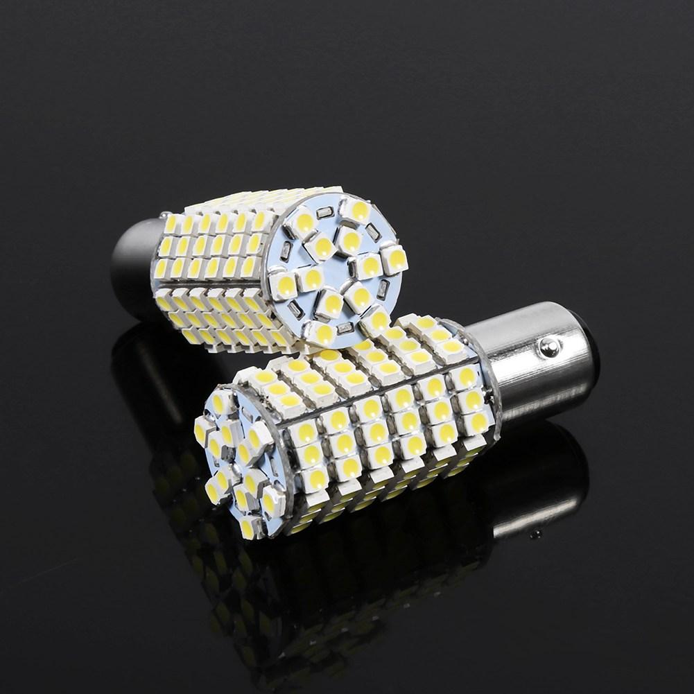 2X 1157 BAY15D 120 SMD Back Up Brake Turn Signal/Tail Light 1157 LED Lights