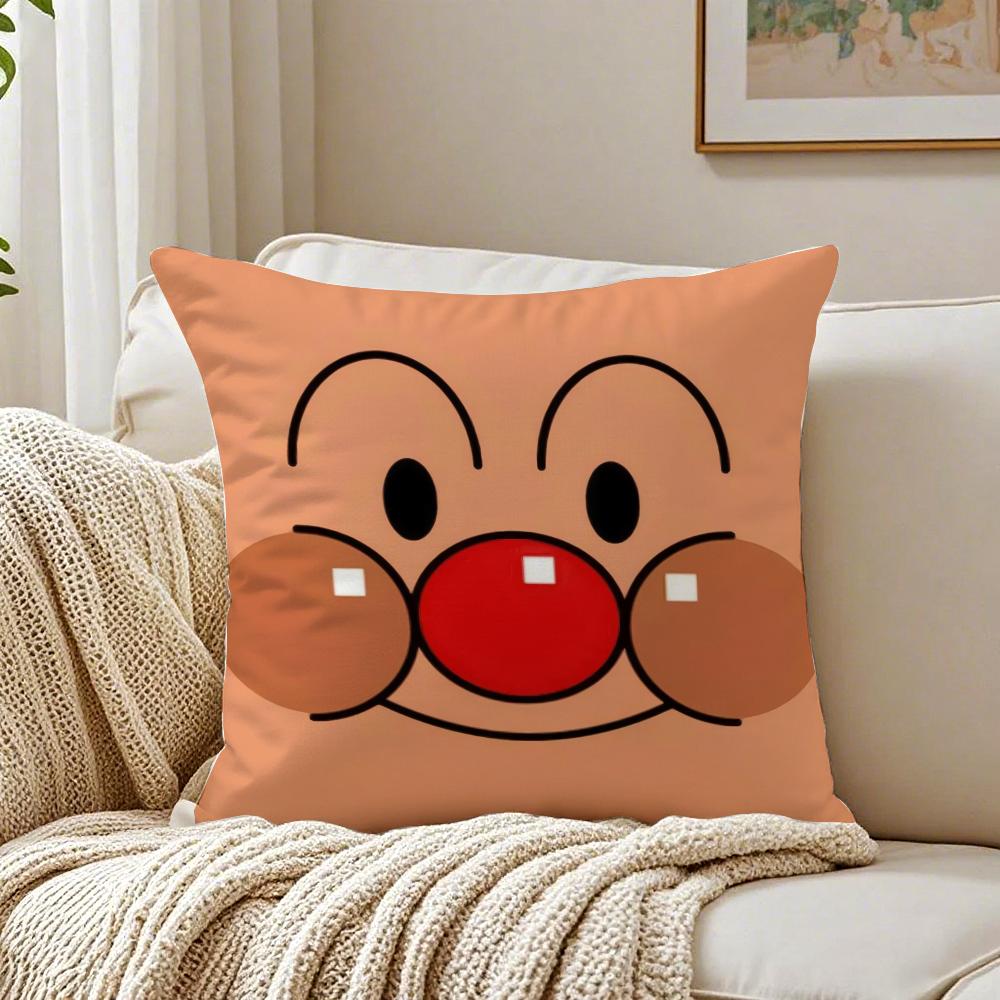 Classic Anime AnpanmanCartoon Cushion Cover Pillowcase Antidustmite living Room Sofa Decor Cushion Room