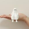 Scene Prop Resin Halloween Ghost Figurine Cartoon Decorative Small Sculpture Funny Ghost Ornament Windowsill Decoration