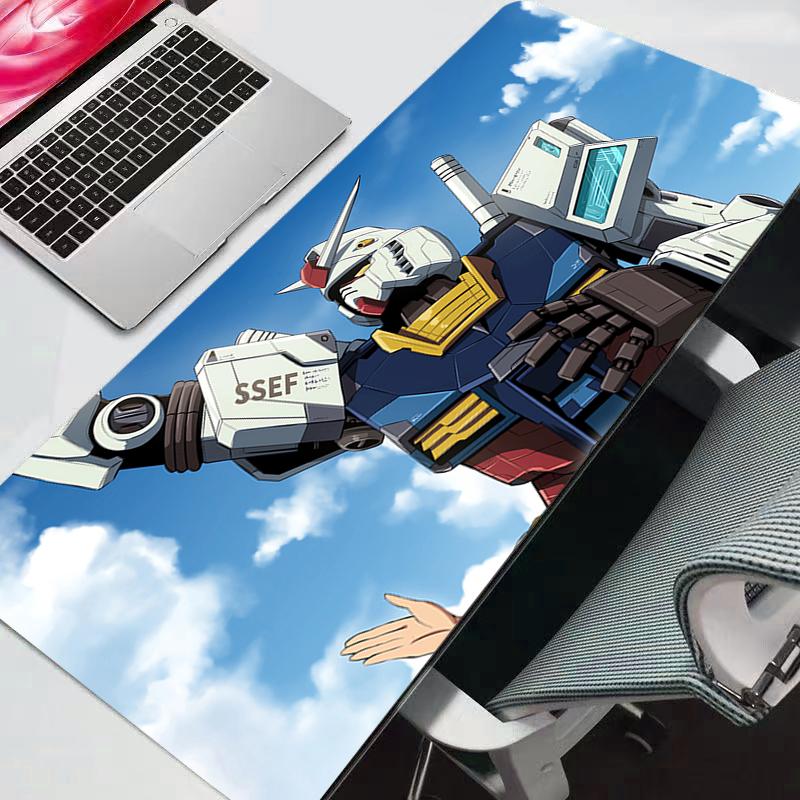 Large Mouse Pad Office Computer Desk Mat Table Keyboard Laptop Carpet Mobile Suit Gundam Accessories Gaming Mousepad