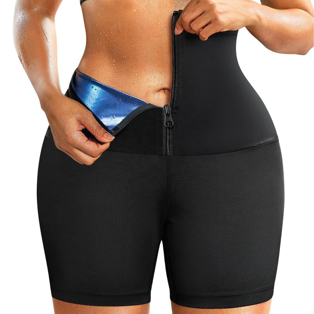 High-end Body Shaping Hip-lifting Shorts Waist and Legs Elastic Fitness Yoga Sports and Leisure Shaping Pants