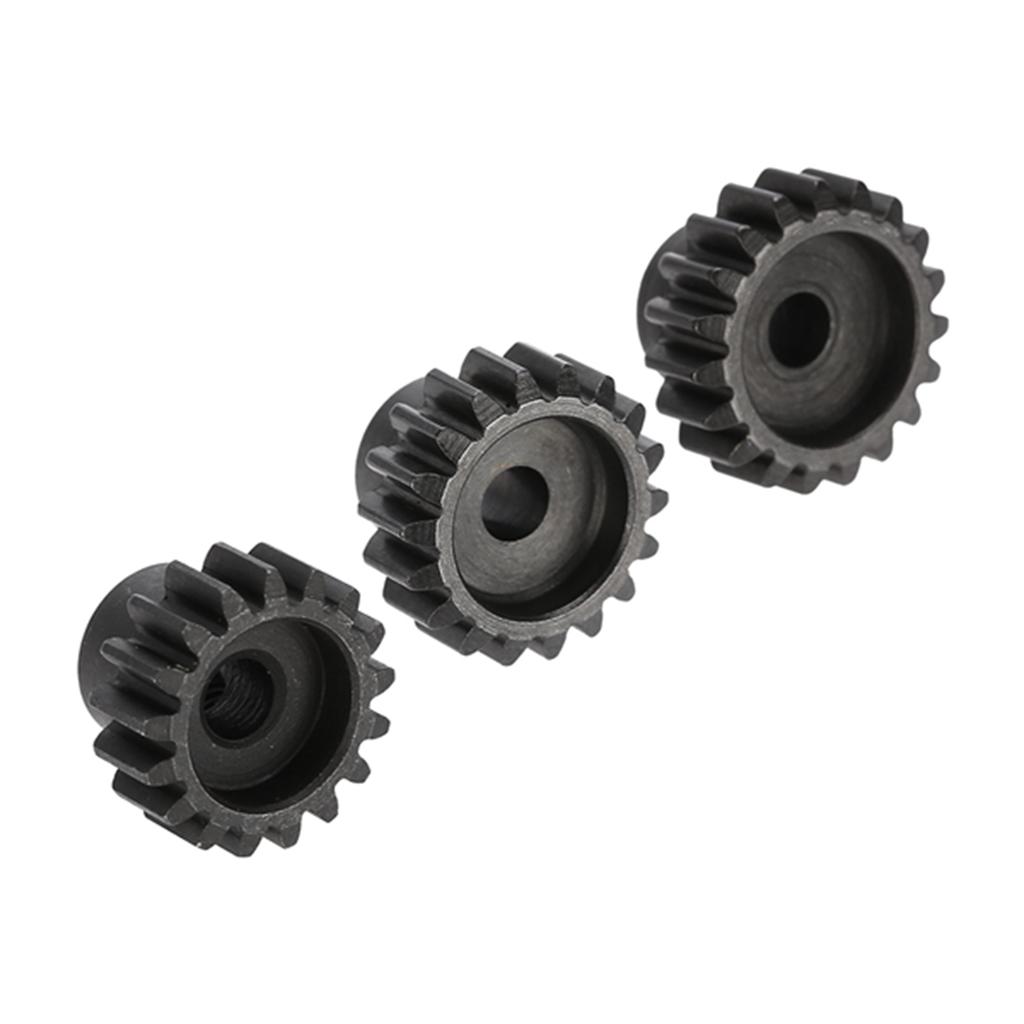 M1  5mm 17T-19  20T-22T Metal Pinion Motor Gear for 1Celsius8 RC   Truck Car (17T-19T)