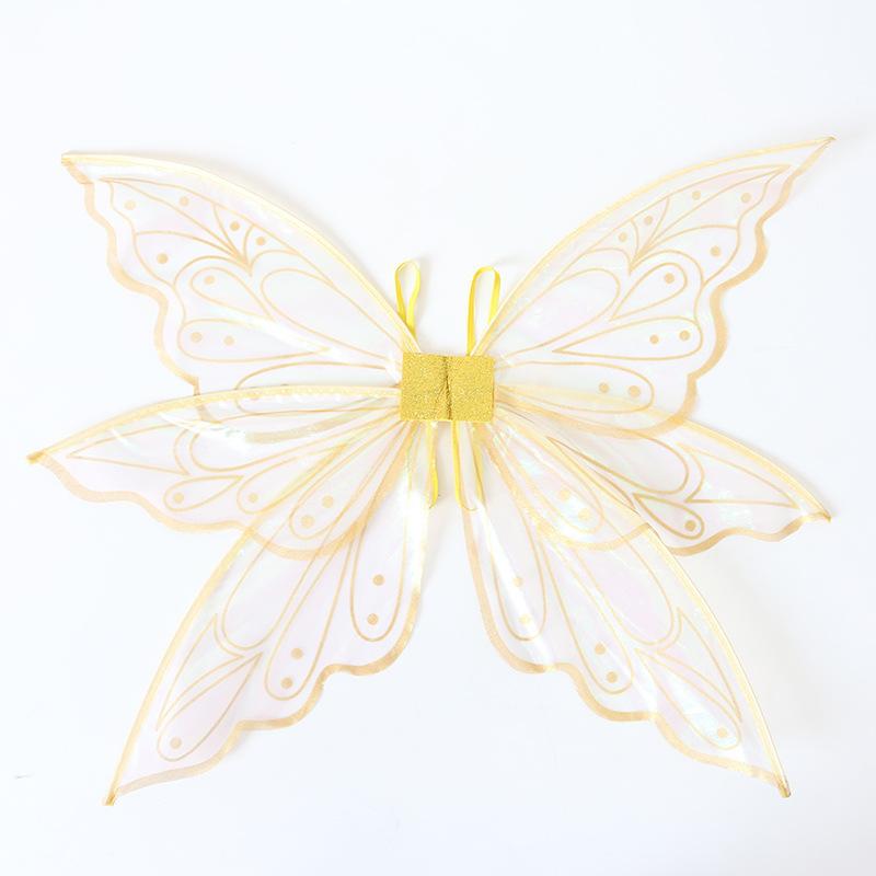 1pcs Princess Elf Butterfly Wings for Kids, Performance Props for Girls, Happy Birthday, Wedding Party Decorations, Angel Wings