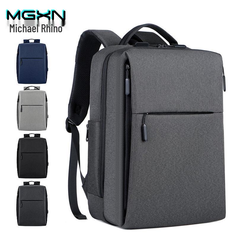 Unisex High-End Business Travel Backpack - Waterproof Laptop & Shoulder Bag