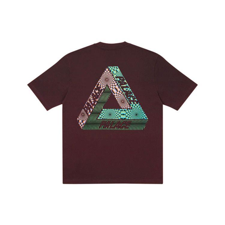 

Palace Tri-Eye T-Shirt Burgundy Unisex Tops Purple P21TS241 M