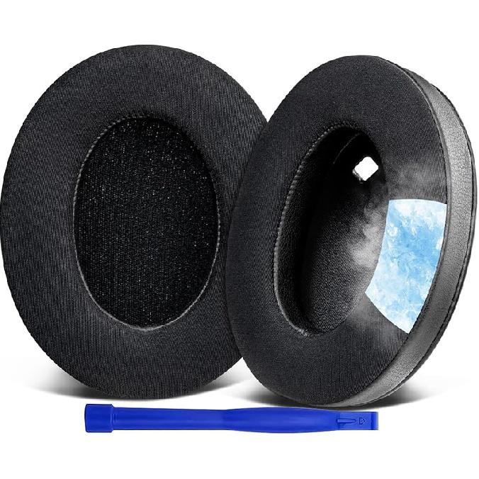 SOULWIT Cooling-Gel Earpads Replacement for Sony WH-1000XM4 (WH1000XM4) Headphones, Ear Pads Cushions with High-Density Noise Isolation Foam, Added